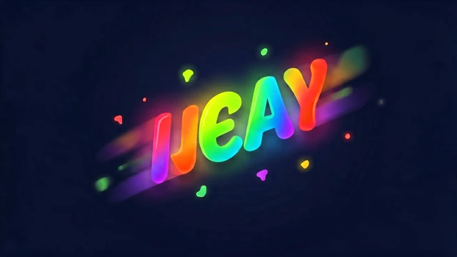 文字滚动屏保